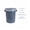 Boardwalk 33 gal Trash Bags, 33 in x 40 in, 16 microns, Natural, 250 PK BWKRH3340S - alternate 6